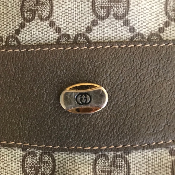 Extra large authentic vintage Gucci shoulder bag - Picture 5 of 7